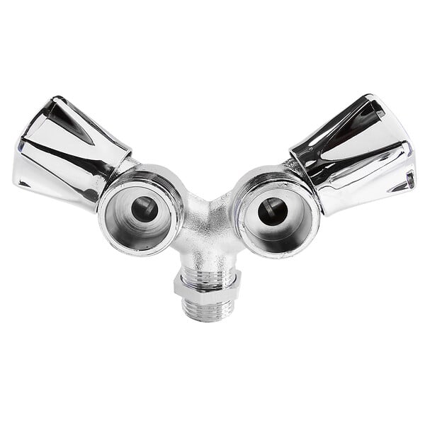 SOMATHERM FOR YOU - Robinet à clapet double sorties Y pour machine à laver - M1/2" - Sorties M3/4 - large