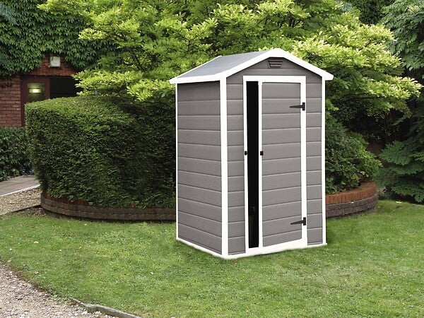CHALET & JARDIN - Abri Jardin Resine - Premium 43 - Gris - large