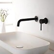 IMEX PRODUCTS - Robinet mitigeur mural encastré ETNA noir mat - vignette