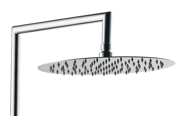 ESSEBAGNO - Inoxa pomme de tête extra plate ronde de 300mm - large