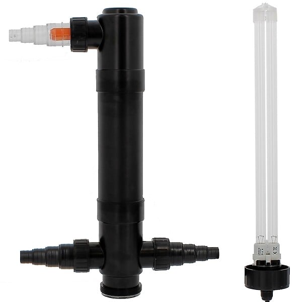 GT GARDEN - Stérilisateur clarificateur de bassin 40 W avec lampe UV-C 36 W - large