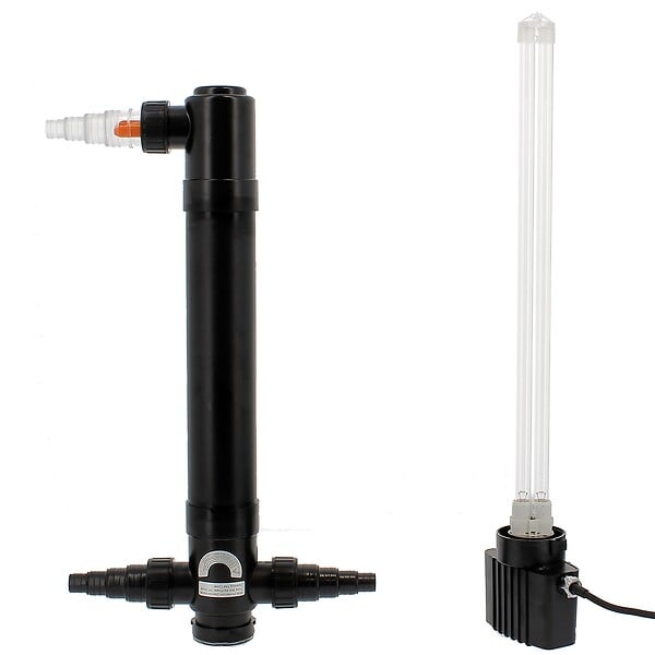 GT GARDEN - Stérilisateur clarificateur de bassin 58 W avec lampe UV-C 55 W - large