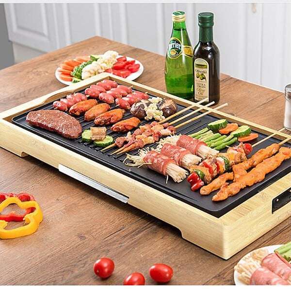 LITTLE BALANCE - Plancha Gril électrique 2000w 51x26cm - 8280 - large
