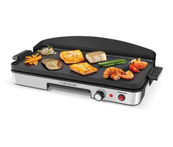 RIVIERA & BAR - Plancha électrique 1900w 50x22cm - QPL345 - large