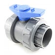 INTERPLAST - Ø 50 Mm Vanne Pvc Pour Piscine - Gamme Version 2020 - vignette