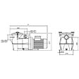KRIPSOL - pompe de filtration 7,5m3/h tri - ks50t - vignette