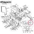 POLARIS - Ensemble Filtre En Ligne Avec Crepine Pour Polaris 280 - 48080 - vignette