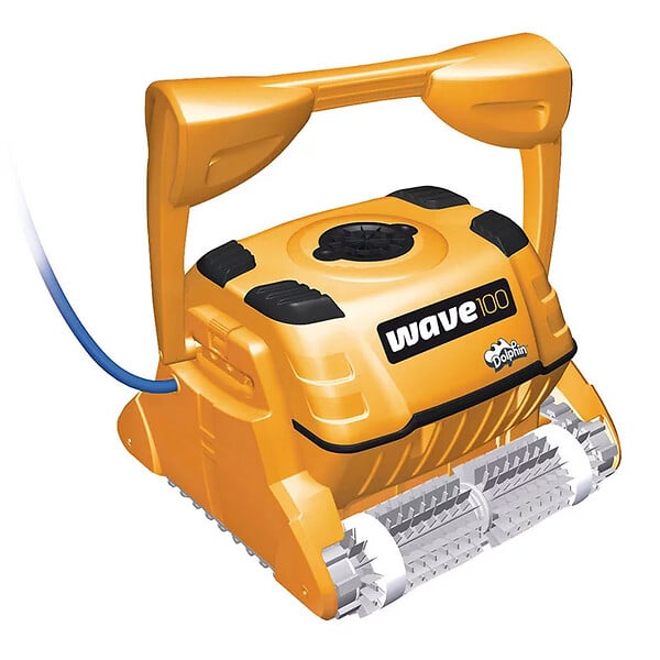 DOLPHIN - Robot Electrique De Piscine Professionnel 25m Brosse Combinée - WAVE 100 - large