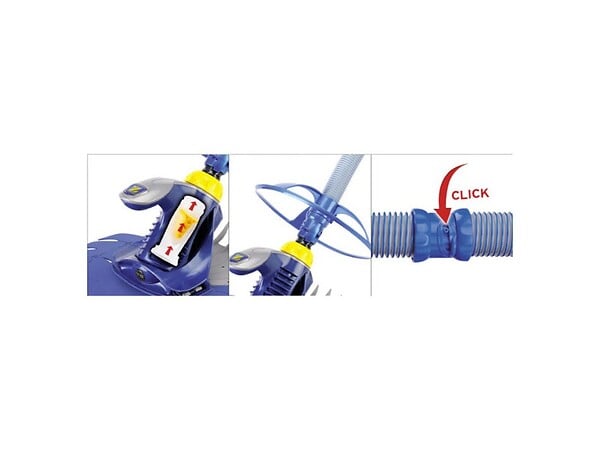 ZODIAC - aspirateur hydraulique pour piscine - t5 duo - large
