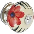 CENTRALE BRICO - Bouton De Meuble Boule Multicouleur Porcelaine H.38 X L.40 X P.40 Mm - vignette