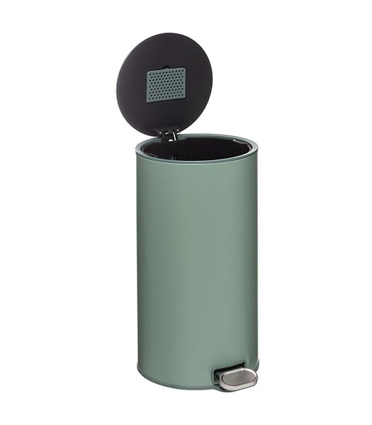 5 FIVE SIMPLY SMART - Poubelle ronde 30 Litres en Métal Vert - large