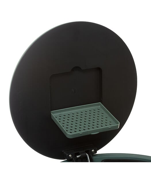 5 FIVE SIMPLY SMART - Poubelle ronde 30 Litres en Métal Vert - large