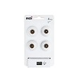 CENTRALE BRICO - Lot De 4 Boutons De Meuble Rond Porcelaine Brillant H.28 X L.31 X P.31 Mm - vignette