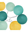 ATMOSPHERA - Guirlande Lumineuse Solaire 10 Boules LED sur 3.35 mètres - vignette