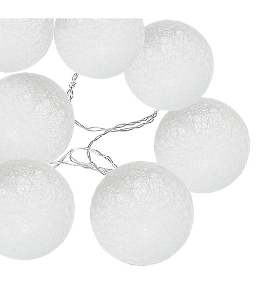 ATMOSPHERA - Guirlande Lumineuse Solaire 10 Boules LED sur 3.35 mètres - large