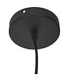 ATMOSPHERA - Luminaire Suspension en Bois et métal Noir D 15 cm - vignette