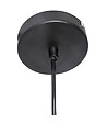 ATMOSPHERA - Luminaire Suspension en Métal Noir et Bois D 30 cm - vignette