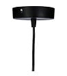 ATMOSPHERA - Luminaire Suspension en Métal filaire Noir D 38 cm - vignette