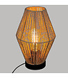 ATMOSPHERA - Lampe à poser Corde Nature H 32 cm - vignette