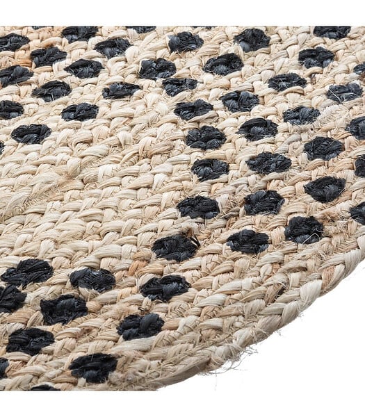 ATMOSPHERA - Tapis rond en jute déco living D 120 cm - large