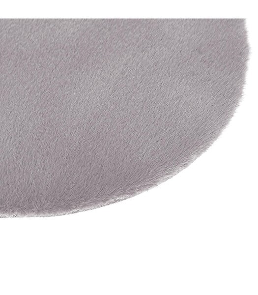 ATMOSPHERA - Tapis en Fourrure Grise Extra Doux 60 x 90 cm - large