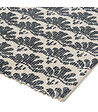 ATMOSPHERA - Tapis décoratif en Coton imprimé Gris Foncé 60 x 90 cm - vignette