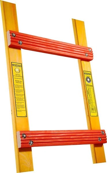 CENTAURE - Echelle De Toit Bois - Ecartement 33 Cm - Lg 3m00 - large