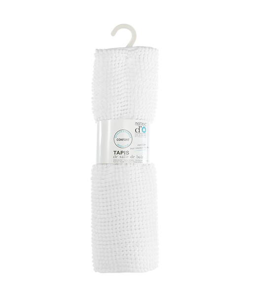 5 FIVE SIMPLY SMART - Tapis de Salle de bain Blanc chenille 50 x 80 cm - large