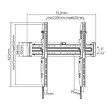 MBG - Support Mural Inclinable Pour écran De 40'' à 70'' - T4070 - vignette