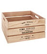 ATMOSPHERA - Lot de 6 Caisses de rangement Cagettes en Bois Naturel déco Factory - vignette