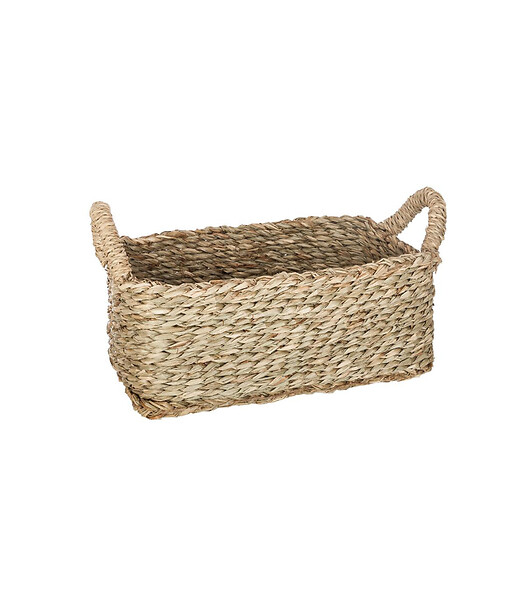 ATMOSPHERA - Set de 3 Paniers de rangement rectangle en Osier - large