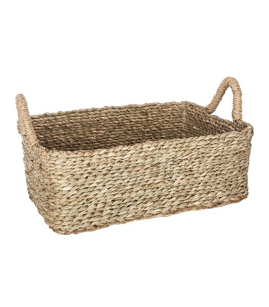 ATMOSPHERA - Set de 3 Paniers de rangement rectangle en Osier - large