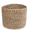 ATMOSPHERA - Set de 3 Paniers de rangement en Jute Naturel et Blanc - vignette