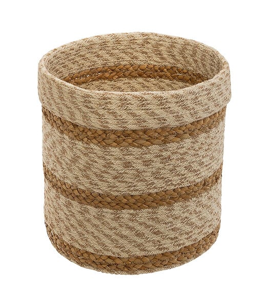 ATMOSPHERA - Set de 4 Paniers de rangement en Jute et Seagrass - large
