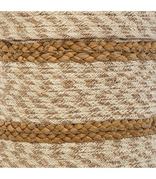 ATMOSPHERA - Set de 4 Paniers de rangement en Jute et Seagrass - large