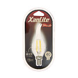 XANLITE - Ampoule Filament LED Coup de vent Transparent, culot E14 250LM 4000K - vignette