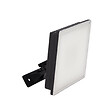 XANLITE - Projecteur mural LED noir, 30W, 2600 lm, blanc froid, 6500K, orientable, portée jusqu’à 50 m, indice de protection IP65, usage extérieur - vignette