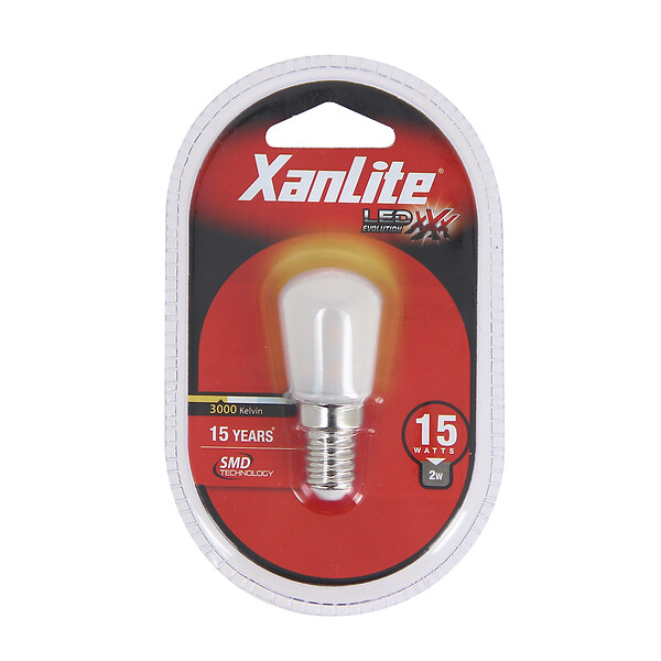 XANLITE - Ampoule filament LED T26 - Blanc chaud - 2W - large