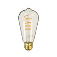 XANLITE - Ampoule LED déco verre ST64 Vintage - Blanc très chaud - 4W - vignette