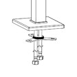 STANO - Robinet mitigeur baignoire sur pied MENTO - vignette