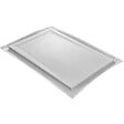 U-TILE - Receveur de douche blanc 120 x 90 cm en résine solid surface - grille caniveau - vignette