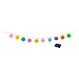 LUMISKY - Guirlande solaire MIMY COLORS 10 boules coton 3.8M - vignette
