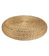 ATMOSPHERA - Pouf en jacinthe d'eau tressée D 55 cm - vignette