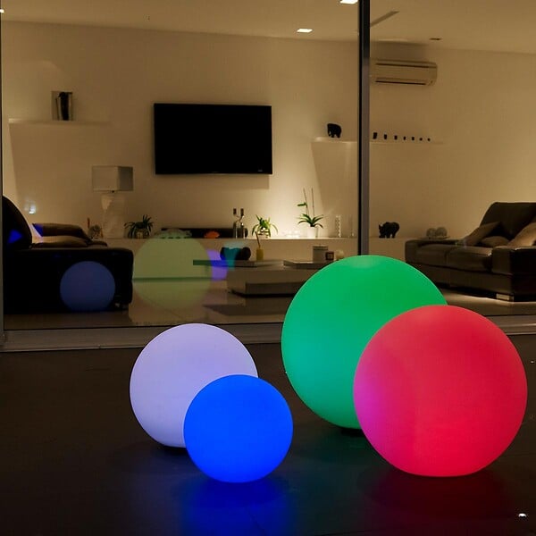 LUMISKY - Boule lumineuse sans fil flottante BOBBY D60cm - large