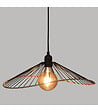 ATMOSPHERA - Luminaire Suspension en Métal Noir D 45 cm - vignette