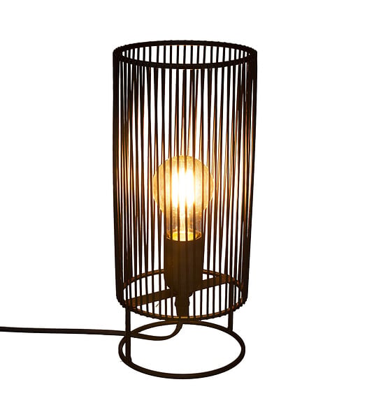 ATMOSPHERA - Lampe à poser en Métal Noir H 30 cm - large