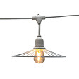 LUMISKY - Guirlande CHIC CAGE Blanc 10 ampoules E27 6M - vignette