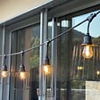 LUMISKY - Guirlande cage métal NEMA 10 ampoules E27 6M - vignette