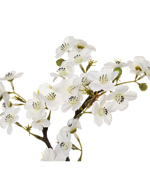 ATMOSPHERA - Plante artificielle Cerisier en pot H 26 cm - large