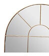 ATMOSPHERA - Miroir mural Arcade en Métal Doré 54 x 74 cm - vignette
